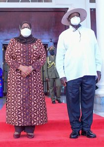 Museveni Congratulates Samia on Win